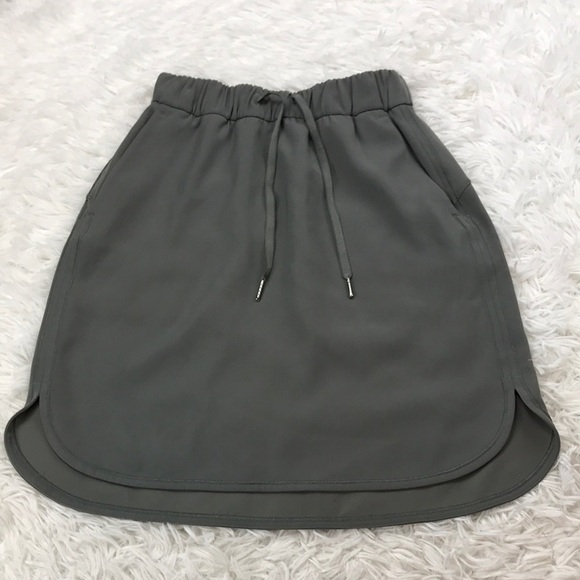 Lululemon On The Fly Skirt *Woven Grey Sage - Picture 1 of 6